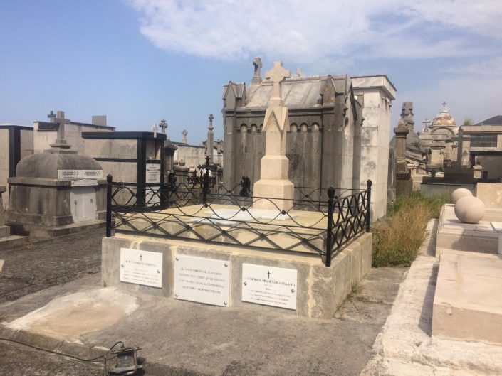 Rehabilitación de Panteón Menéndez Pelayo rehabilitación-panteones